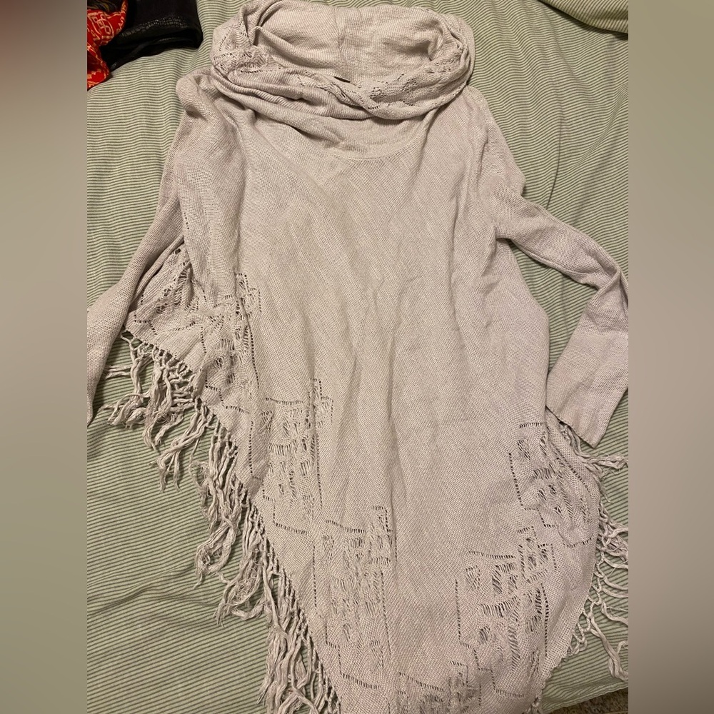 Free People Asymmetrical Sweater